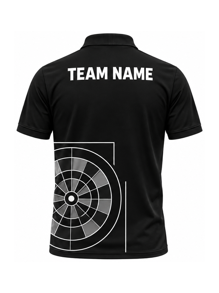 Graphite Ring Study custom Darts team shirt - back team name preview