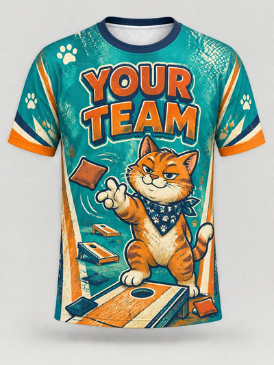 Front of the jersey with the placeholder team name area