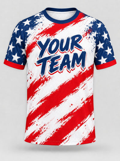 Front of the jersey with the placeholder team name area