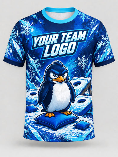Front of the jersey with the placeholder team name area