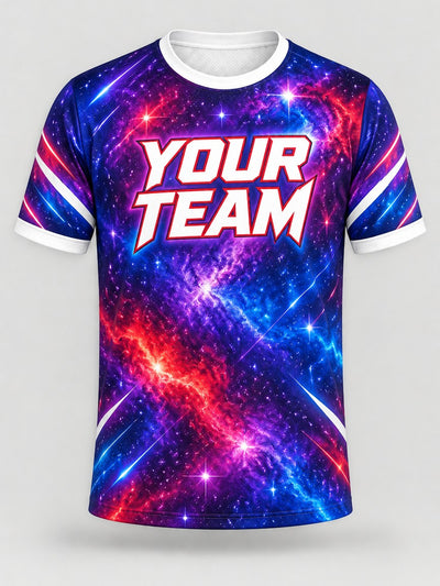 Front of the jersey with the placeholder team name area