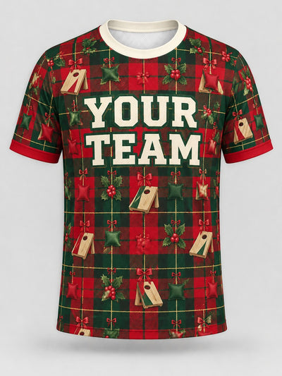 Front of the jersey with the placeholder team name area