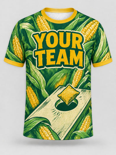 Front of the jersey with the placeholder team name area