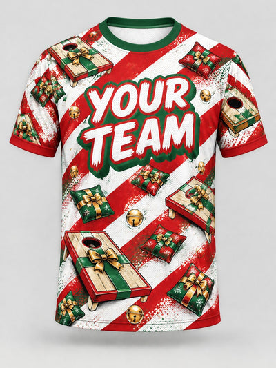 Front of the jersey with the placeholder team name area