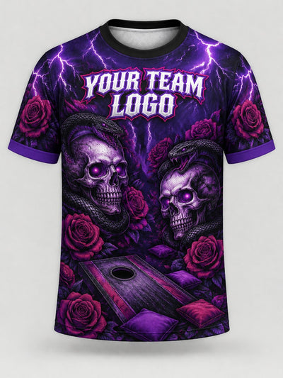 Front of the jersey with the placeholder team name area