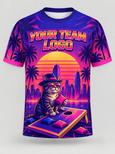 Front of the jersey with the placeholder team name area