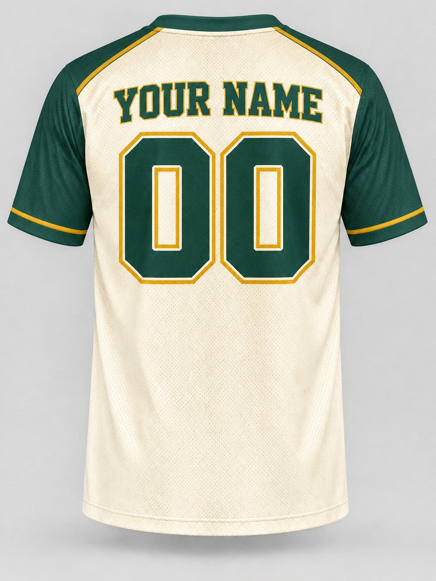 Varsity Bags custom cornhole jersey - back view