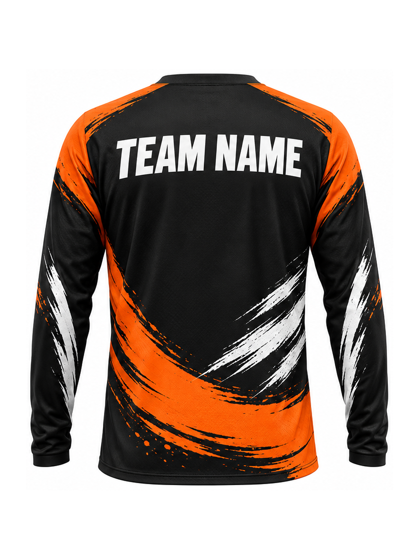 Ember Rallyline custom Motocross team shirt - back team name preview