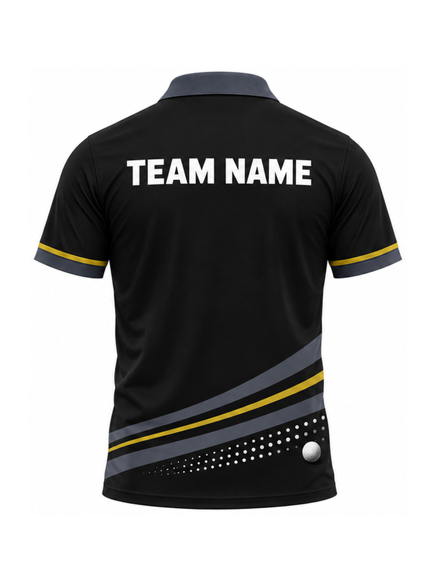 Graphite Tempo Swing custom Golf team shirt - back team name preview