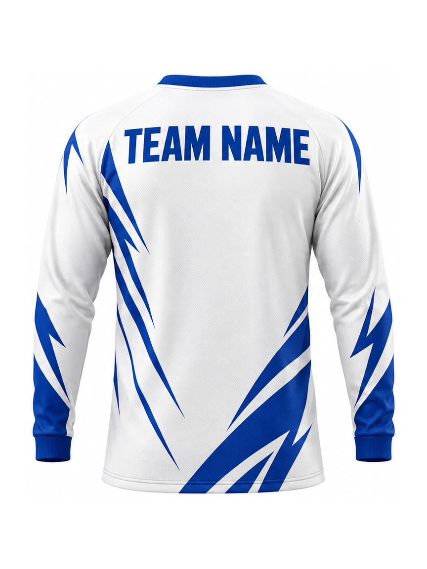 Cobalt Current Edge custom motocross jersey - back view