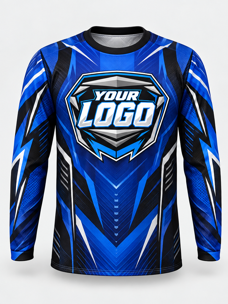 Cobalt Arrowpoint Custom Dirt Bike Jersey - front view