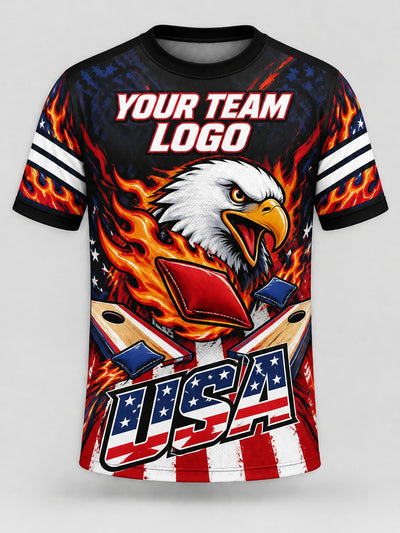 Front of the jersey with the placeholder team name area