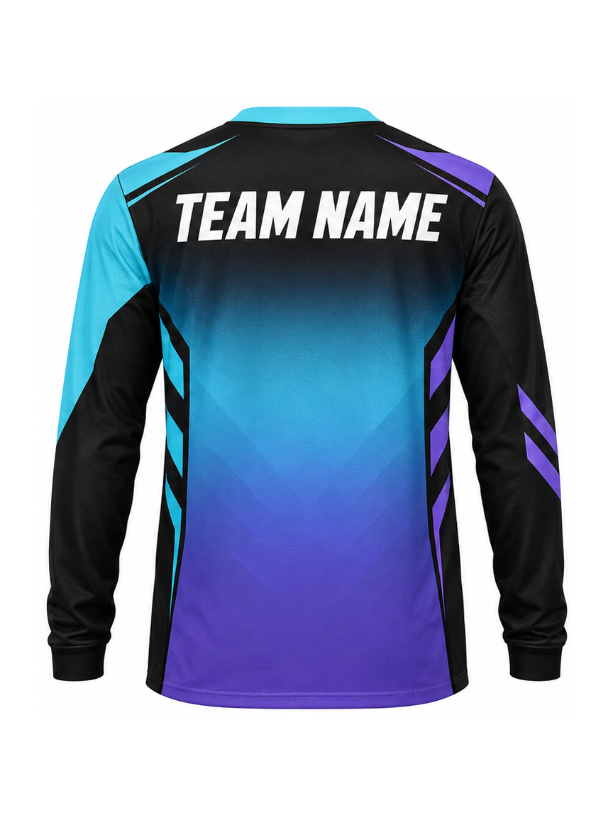 Twilight Trail Vector custom Motocross team shirt - back team name preview