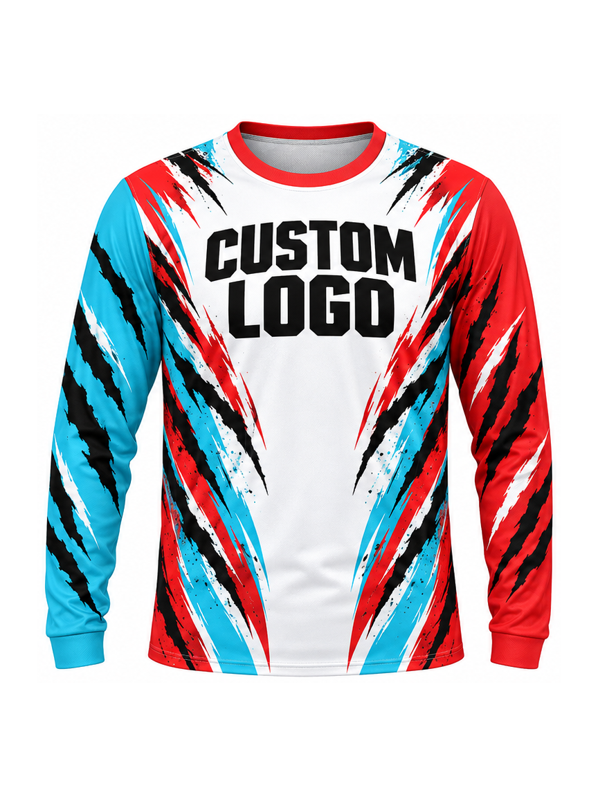 Tropic Clawline custom Motocross team shirt - front logo preview