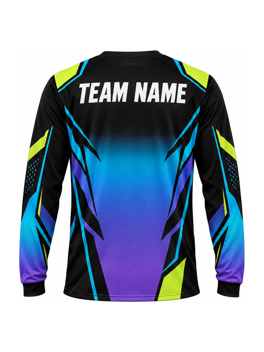 Prism Race Horizon custom motocross jersey - back view