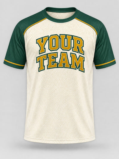 Front of the jersey with the placeholder team name area